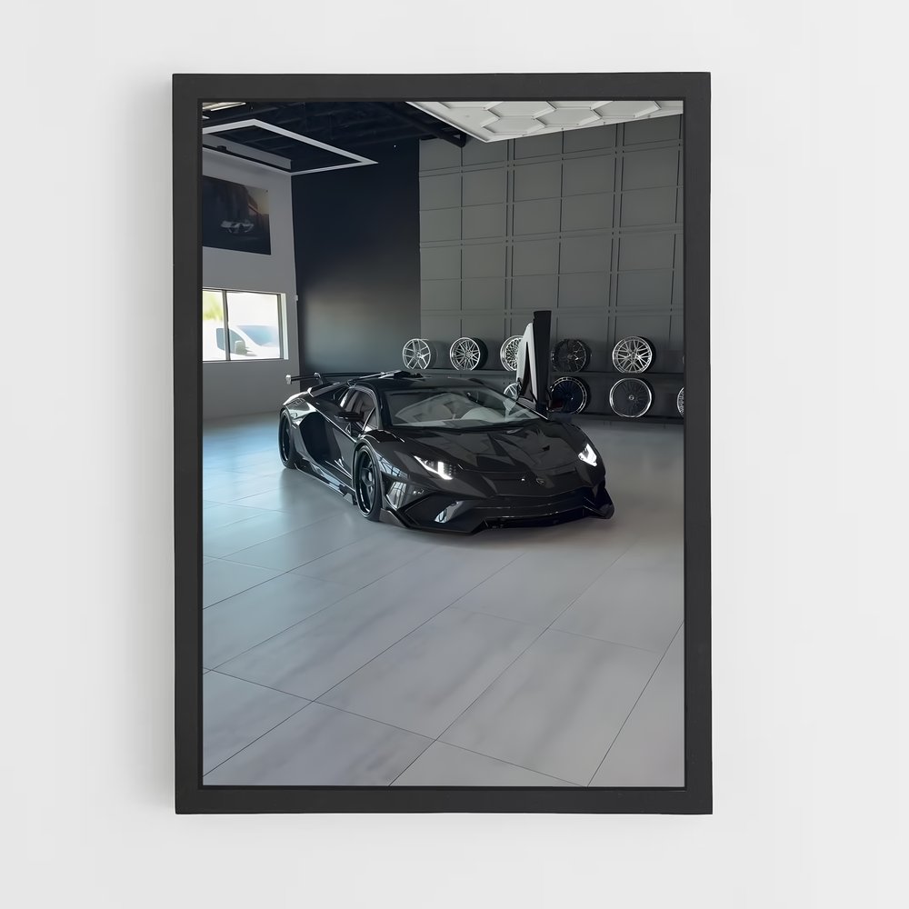 Poster Aventador bolide – affiche Lamborghini (vue 2)